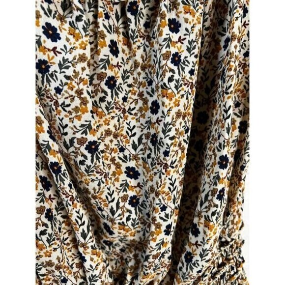 Max Studio Peplum Women Floral Print Top Small NEW - Picture 7 of 7